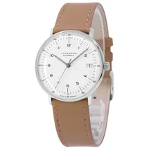 JUNGHANS max bill Kleine Automatic Leder 34 mm 027/4107.02