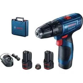 Bosch GSR 120-LI Professional inkl. 2 x 2 Ah + Koffer 06019G8000
