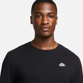 Nike Sportswear Langarmshirt Herren 010 - black/white XL