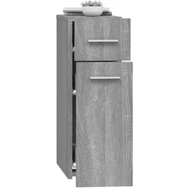 vidaXL Apothekerschrank 20 x 45,5 x 60 cm Grau