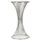 Natur24 Mauro Ferretti Tisch Funnel Silber Marmor Durchmesser 50x100 cm