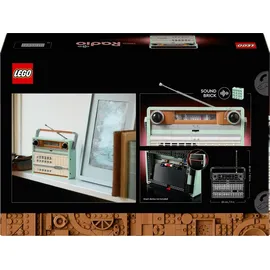 LEGO Icons Retro-Kofferradio 10334
