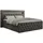 MKS Boxbett, GOLD-9 Led, 160/200 Dunkelgrau Velvet - H3
