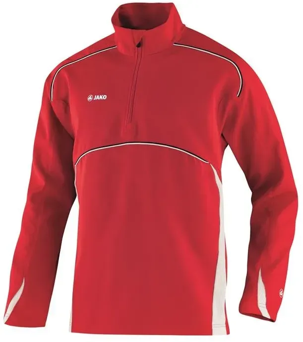 Jako Ziptop Passion rot/weiß - M