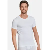 SCHIESSER Unterhemd / Shirt Kurzarm Long Life Cotton in Weiß | Gr.: XL