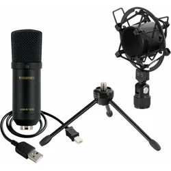 McGrey USB-M 1000 BK Podcast Kondensatormikrofon