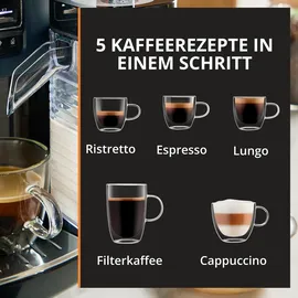 Krups Serenity Milk EA402H Kaffeevollautomat schwarz