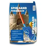 Spielsand Formbeach 25 kg feinkörnig Formstabilität Sankasten Spielplatz Kinder
