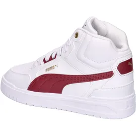 Puma Shuffle Downtown Mid Jr Gold/Rot/Weiß 36