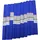 Werola Krepppapier brillantblau 10 Rollen 50 x 250 cm
