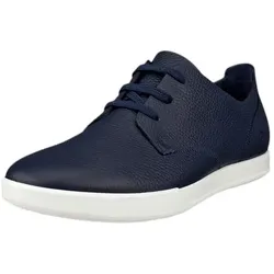 ECCO Sneaker Leisure Derby (ECCO-Leder) marineblau Herren