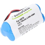 AccuCell Wella Xpert HS70 Akku, 520902, HR-AAAU 3,6 Volt 700mAh, hohe Version,