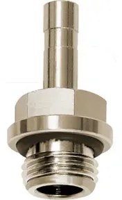 Riegler Gewinde-Stecknippel »click-clock«, G 1/4 a., Schlauch- Ø8