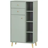 Schildmeyer MÖBELPARTNER Badschrank Bjarne 153172 pastellgrün 60,2 x 33,1 x 113,4 cm