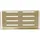 Schöner Wohnen Duschablage Meleto, Gold, Metall, eckig, 25x8x11.5 cm, Badaccessoires, Duschzubehör, Duschregal