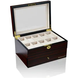 Designhütte Uhrenbox Auckland 70005-147 - schwarz