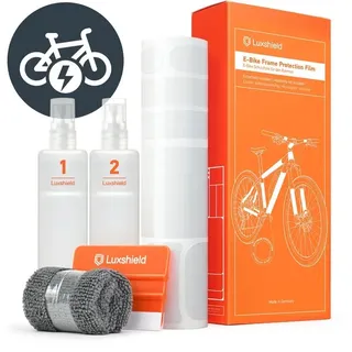 Luxshield Rahmenschutzfolie E-Bike Universal 20-Teilig Transparent Modell 2024