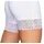 Alkato Damen Longpants mit Spitze Unterhose mit Bein Miederpants Rock Boxershorts, Farbe: schwarz, Größe: 3XL - 3XL
