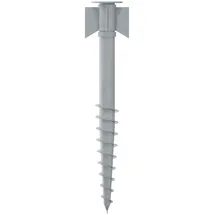 cobra fastener Fundamentgrundschraube Ø 70 mm 800mm für Pfosten feuerverzinkt