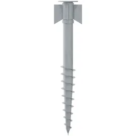 cobra fastener Fundamentgrundschraube Ø 70 mm 800mm für Pfosten feuerverzinkt
