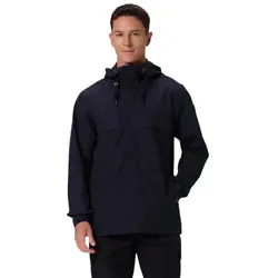 Icepeak Wanderjacke Atlanta (winddicht, wasserabweisend) dunkelblau Herren