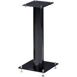 NORSTONE Stylum 1 Lautsprecherständer (Paar), 50cm, Schwarz