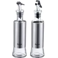 Westmark Lissabon Essig- und Ölspender 2-teilig 300 ml Edelstahl Glas Kunststoff