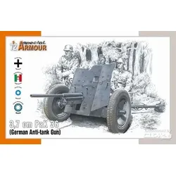 SPECIAL HOBBY 100-SA72024 1:72 3,7 cm PaK 36 German Anti-tank Gun