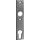 AMF Zylinderkurzschild F1/silber PZ 72mm 497Z
