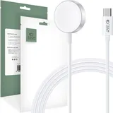 TECH-PROTECT Ultraboost magnetisches Ladekabel Typ-C 120 Cm Apple Watch Weiss – Weiß