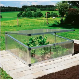 BECKMANN Frühbeet Typ Allgäu - Modell FTH, BxTxH: 101x107x33/44 cm weiß