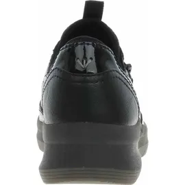 Jana Damen Sneaker flach Schwarz 38