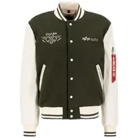 Alpha Industries Varsity Air Force Jacke - Green -