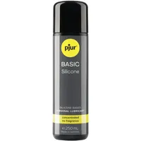 pjur BASIC Silicone - Silikon-Gleitgel ideal für Einsteiger - kondomgeeignet und nicht klebend - für Männer & Frauen (250ml)