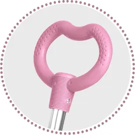 Ricokids Todi dreirädriger Tretroller - rosa