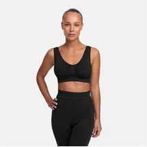 cfab (creamy fabrics) Bügelloser BH Comfy Bra-Schwarz-L (1-tlg) schwarz L