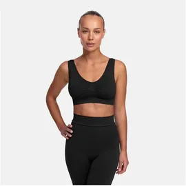 cfab (creamy fabrics) Bügelloser BH Comfy Bra-Schwarz-L (1-tlg) schwarz L