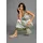 LAURA SCOTT Strickkleid Strick Zickzack-Muster Grün 38