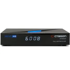Octagon SFX6008 IP - H.265 HEVC HD E2 Linux Smart IPTV Receiver mit Sat to IP TV Client Support mit 300Mbit/s WLAN Stick