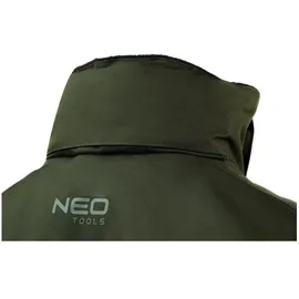 Topex Winter-Arbeitsjacke Camo 100 % Polyester, mit TPU-Membran, wasserabweisend XXL