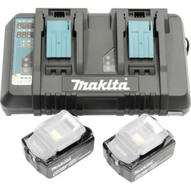 Makita Power Source Kit 18 V Li-Ion 2 x 6,0 Ah + DC18RD Ladegerät 199484-8
