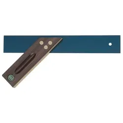 Ece Präzisionsgehrungsmaß Schenkel-L.300mm m.Hohlkehle Palisanderholz