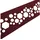 zaun|zu® Sichtschutzstreifen 2,55 m Bordeauxrot
