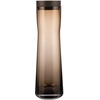 -SPLASH- Wasserkaraffe, Glasgefäß, eleganter Braunton, 1000ml, Farbe Coffee, (64283)