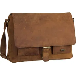 Harold's Antic 3914 Kuriertasche L  in Natur (12 Liter), Umhängetasche