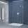 SoGood U-Form Duschkabine Ravenna40 80x90x195cm Duschabtrennung 8mm ESG-Sicherheitsglas Klarglas inkl. beidseitiger Easy-Clean-Beschichtung