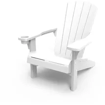KETER Alpine Adirondack Gartenstuhl 80 x 93 x 96,5 cm weiß