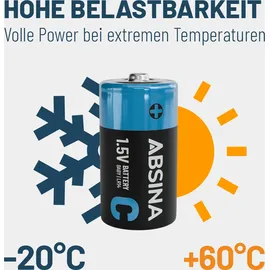 Absina Baby C Batterien