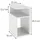 Vicco Nachtschrank Elios 25 x 45,3 x 35 cm Weiß