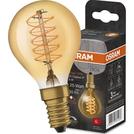 LEDVANCE LED-Vintage-Lampe E14 V1906CLAP253.4W/2200